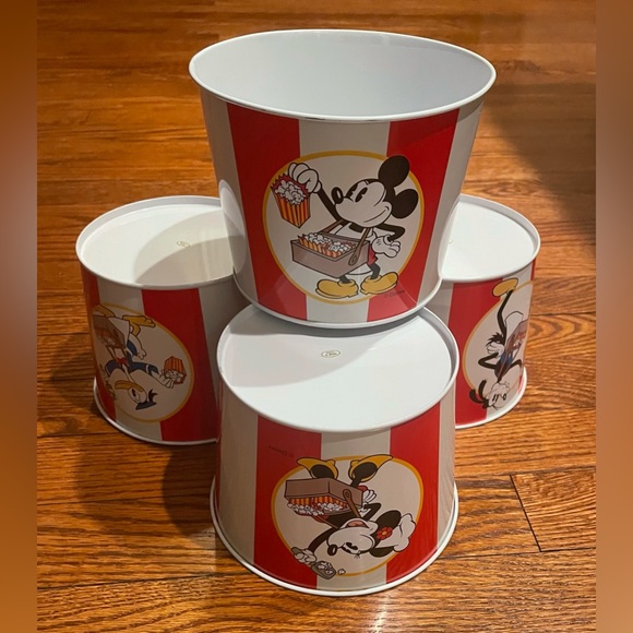 Vintage Disney popcorn bowls. Set of four. Like new. - Picture 2 of 3
